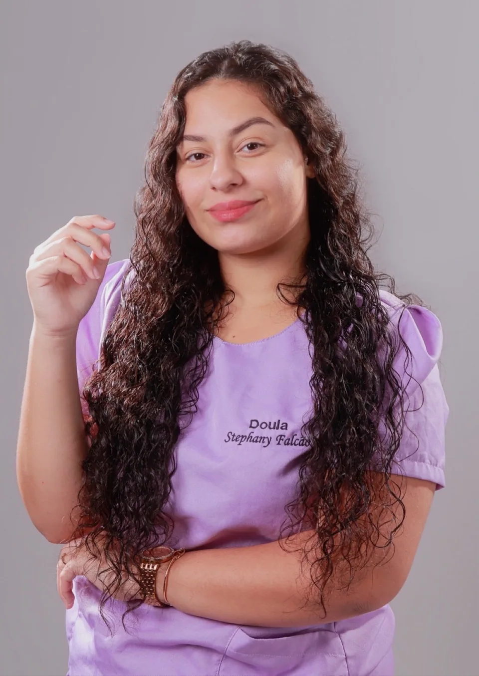Stephany Falcão, doula e educadora perinatal em Cuiabá